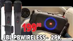 2001 Audio Video PBWIRELES - WIRELESS MICx2 12HRS RECHRG BAT offer