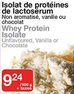 Bulk Barn Isolat de protéines de lactoserum offer