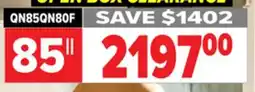 2001 Audio Video QN85QN80F SAMSUNG 85 NEO QLED 4K offer