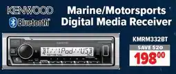 2001 Audio Video KENWOOD Marine/Motorsports Digital Media Receiver offer