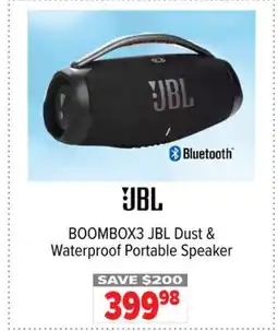 2001 Audio Video JBL Dust & Waterproof Portable Speaker offer