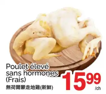 T&T Supermarket POULET ÉLEVÉ SANS HORMONES offer