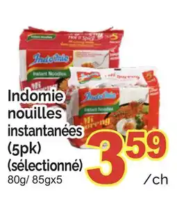 T&T Supermarket INDOMIE NOUILLES INSTANTANÉES, (5PK), 80G/85GX5 offer
