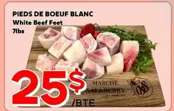 Marche Salaberry PIEDS DE BOEUF BLANC offer