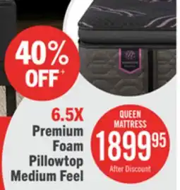 The Brick Beautyrest Black Signature Magenta Euro Pillowtop Queen Mattress offer