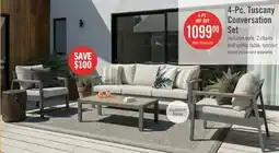 The Brick Tuscany 4-Piece Patio Conversation Set offer
