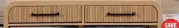 The Brick Scott Living Lenore 48 Modern Coffee Table with Storage, Shelf and Casters - Natural offer