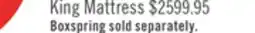 The Brick Tempur-Pedic TEMPUR Support Firm King Mattress Set offer