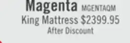 The Brick Beautyrest Black Signature Magenta Euro Pillowtop King Mattress offer