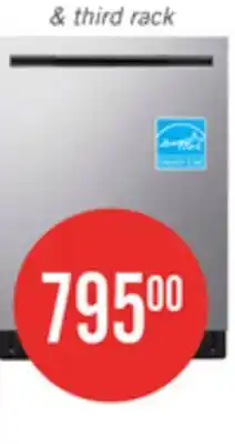 The Brick Top Control Dishwasher offer