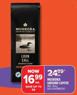 Metro Muskoka ground coffee offer