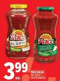 Metro Pace salsa offer