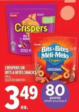 Metro Crispers or bits & bites snacks offer