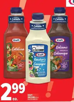 Metro Kraft dressing offer
