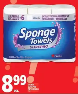 Metro Sponge ultra pro paper towels offer