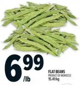 Metro Flat beans offer