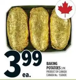 Metro Baking potatoes offer