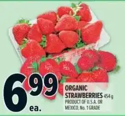 Metro Organic strawberries offer