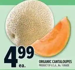 Metro Organic cantaloupes offer