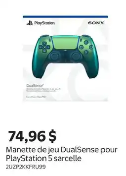Walmart Manette de jeu DualSense pour PlayStation 5 sarcelle offer
