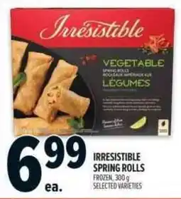 Metro Irresistible spring rolls frozen offer