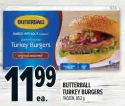 Metro Butterball turkey burgers offer