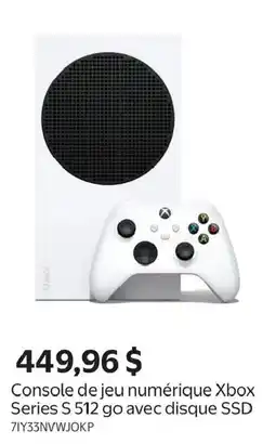 Walmart Xbox Series S 512 offer