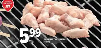 Metro Fresh split chicken wings offer