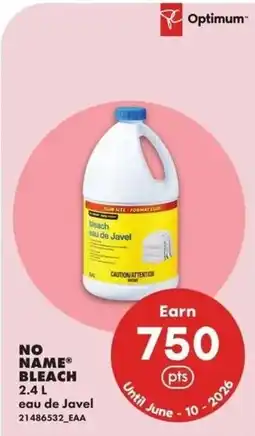 No Frills No name bleach offer
