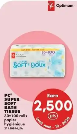 No Frills PC super soft bath tissue offer