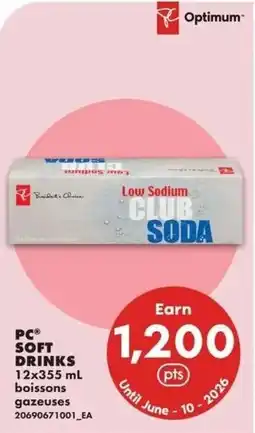 No Frills PC soft drinks offer