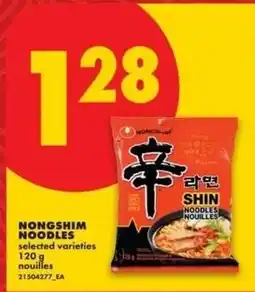 No Frills Nongshim noodles offer