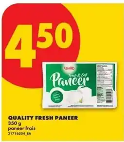 No Frills Quality fresh paneer offer