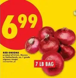 No Frills Red onions offer