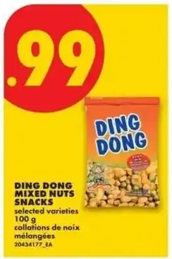 No Frills Ding dong mixed nuts snacks offer