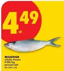 No Frills Milkfish offer