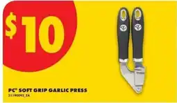 No Frills PC soft grip garlic press offer