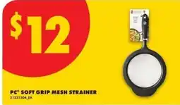 No Frills PC soft grip mesh strainer offer