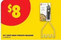 No Frills PC soft grip potato masher offer