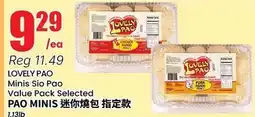 Terra Foodmart LOVELY PAO Minis Sio Pao offer
