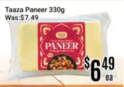 Nations Fresh Foods Taaza Paneer offer