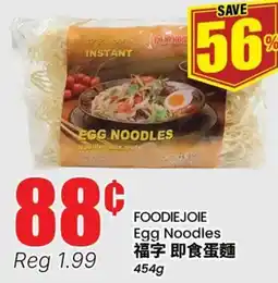 Terra Foodmart FOODIEJOIE Egg Noodles offer