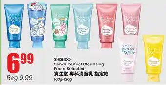 Terra Foodmart SHISEIDO Senka Perfect Cleansing Foam Selected offer