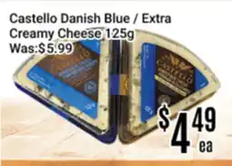Nations Fresh Foods Castello Danish Blue/Extra Creamy Cheese offer