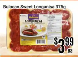 Nations Fresh Foods Bulacan Sweet Longanisa offer