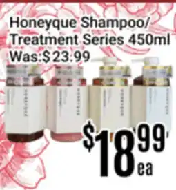 Nations Fresh Foods Honeyque Shampoo/Treatment Series offer