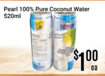 Nations Fresh Foods Pearl 100% Pure Coconut Water offer