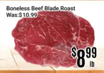 Nations Fresh Foods Boneless Beef Blade Roast offer