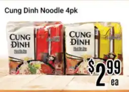 Nations Fresh Foods Cung Dinh Noodle offer