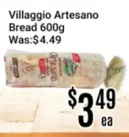 Nations Fresh Foods Villaggio Artesano Bread offer